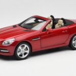 Mercedes SLK R172 Designo Zircon Červený Minichamps 1:18 B66960513