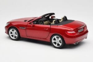 Mercedes SLK R172 Designo Zircon Červený Minichamps 1:18 B66960513 Kov – obrázek 7 z 8
