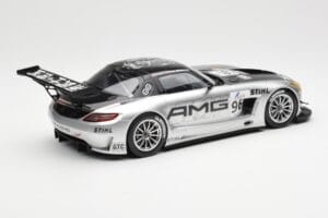 Mercedes SLS AMG GT3 #96 M. Hakkinen AMG Customer Sports 6 Hours of Zhuhai ILMC 2011 Minichamps 1:18 B66960197 Kov – obrázek 2 z 6