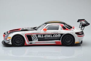 Mercedes SLS AMG GT3 Munnich Motorsport #38 M. Basseng / M. Winkelhock Champions FIA GT1 World Championship 2012 Minichamps 1 – obrázek 3 z 6