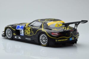 Mercedes SLS AMG GT3 Rowe Racing #125 Zehe / Bullitt / Renger / Hartung ADAC 24 Hours of Nurburgring 2013 Minichamps 1:18 151 – obrázek 5 z 6