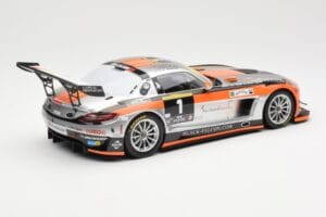 Mercedes SLS AMG GT3 #1 Team Abu Dhabi By Black Falcon K. Al Qubaisi / Edwards / M. Bleekemolen / B. Schneider Winners 24 Hou – obrázek 2 z 6