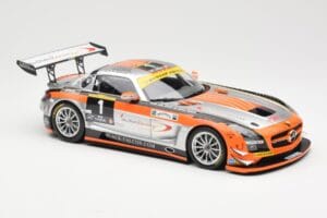 Mercedes SLS AMG GT3 #1 Team Abu Dhabi By Black Falcon K. Al Qubaisi / Edwards / M. Bleekemolen / B. Schneider Winners 24 Hou – obrázek 4 z 6