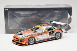 Mercedes SLS AMG GT3 #1 Team Abu Dhabi By Black Falcon K. Al Qubaisi / Edwards / M. Bleekemolen / B. Schneider Winners 24 Hou – obrázek 6 z 6