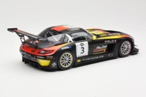 Mercedes SLS AMG GT3 #3 Team Abu Dhabi By Black Falcon K. Al Qubaisi / M. Bleekemolen / B. Schneider Winners Gulf 12 Hours Ab – obrázek 2 z 6
