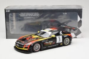 Mercedes SLS AMG GT3 #3 Team Abu Dhabi By Black Falcon K. Al Qubaisi / M. Bleekemolen / B. Schneider Winners Gulf 12 Hours Ab – obrázek 6 z 6