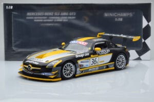 Mercedes SLS AMG GT3 Team Erebus Motorsport #36 B. Schneider / A. Jager / C. Roloff Winners Bathurst 12 Hours 2013 Minichamps – obrázek 6 z 6