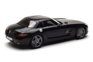Mercedes SLS AMG Obsidian Černý Metalíza Minichamps 1:18 B66960042 Kov – obrázek 3 z 7