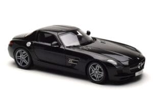 Mercedes SLS AMG Obsidian Černý Metalíza Minichamps 1:18 B66960042 Kov – obrázek 5 z 7