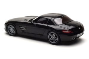 Mercedes SLS AMG Obsidian Černý Metalíza Minichamps 1:18 B66960042 Kov – obrázek 6 z 7