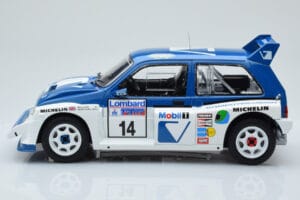 MG Metro 6R4 #14 D. Llewellin / P. Short RAC Rally 1986 IXO 1:18 18RMC068C Kov – obrázek 3 z 6