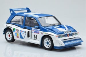 MG Metro 6R4 #14 D. Llewellin / P. Short RAC Rally 1986 IXO 1:18 18RMC068C Kov – obrázek 4 z 6