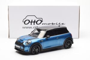 Mini Cooper S F56 Island Modrý Otto 1:18 OT982 Pryskyřice – obrázek 6 z 6