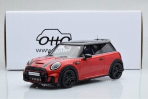 Mini Cooper S JCW F56 Červený Otto 1:18 OT984 Pryskyřice – obrázek 6 z 6