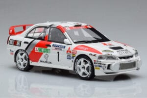 Mitsubishi Lancer Evo 4 T. Makinen / S. Harjanne Rally Catalunya 1997 Otto 1:18 OT409 Pryskyřice – obrázek 4 z 6