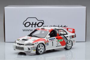 Mitsubishi Lancer Evo 4 T. Makinen / S. Harjanne Rally Catalunya 1997 Otto 1:18 OT409 Pryskyřice – obrázek 6 z 6