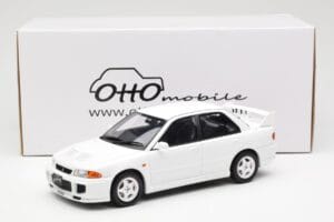 Mitsubishi Lancer Evo III Scotia Bílý Otto 1:18 OT1065 Pryskyřice – obrázek 6 z 6