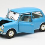 Morris Mini Minor Modrý Kyosho 1:18 08964BL - image 2 of 8