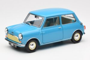 Morris Mini Minor Modrý Kyosho 1:18 08964BL