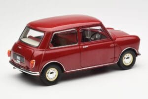 Morris Mini Minor Červený Kyosho 1:18 08964R Kov – obrázek 3 z 8