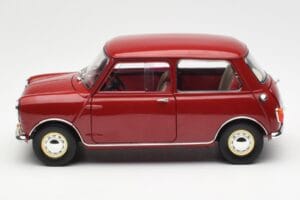Morris Mini Minor Červený Kyosho 1:18 08964R Kov – obrázek 4 z 8