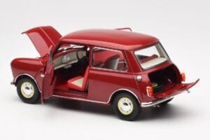 Morris Mini Minor Červený Kyosho 1:18 08964R Kov – obrázek 5 z 8