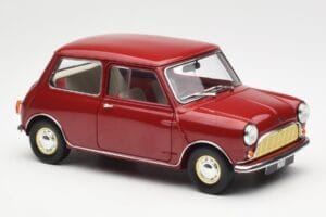 Morris Mini Minor Červený Kyosho 1:18 08964R Kov – obrázek 6 z 8