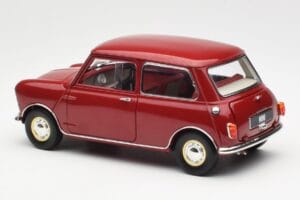 Morris Mini Minor Červený Kyosho 1:18 08964R Kov – obrázek 7 z 8