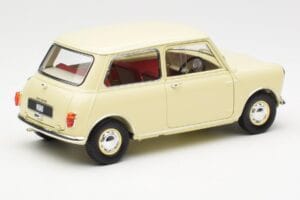 Morris Mini Minor Bílý Kyosho 1:18 08964W Kov – obrázek 3 z 8