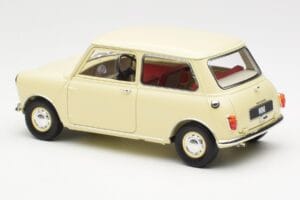 Morris Mini Minor Bílý Kyosho 1:18 08964W Kov – obrázek 7 z 8