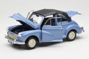 Morris Minor Kabriolet Modrý Minichamps 1:18 150137030 Kov – obrázek 2 z 8