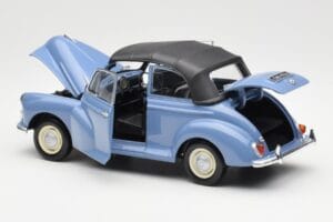 Morris Minor Kabriolet Modrý Minichamps 1:18 150137030 Kov – obrázek 5 z 8