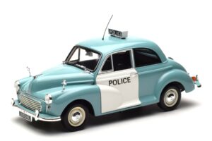 Morris Minor Policie Modrý & Bílý Minichamps 1:18