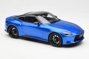 Nissan Fairlady Z Z35 Bayside Modrý GT Spirit 1:18 GT387 Pryskyřice – obrázek 4 z 6