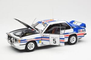 Opel Ascona 400 #5 W. Rohrl / C. Geistdorfer Safari Rally Mistr Světa 1982 Sun Star 1:18 5378 Kov – obrázek 2 z 8
