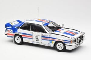 Opel Ascona 400 #5 W. Rohrl / C. Geistdorfer Safari Rally Mistr Světa 1982 Sun Star 1:18 5378 Kov – obrázek 6 z 8