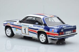 Opel Ascona 400 Rothmans #1 W. Rohrl / C. Geistdorfer Rally Acropolis 1982 IXO 1:18 18RMC097A Kov – obrázek 5 z 6