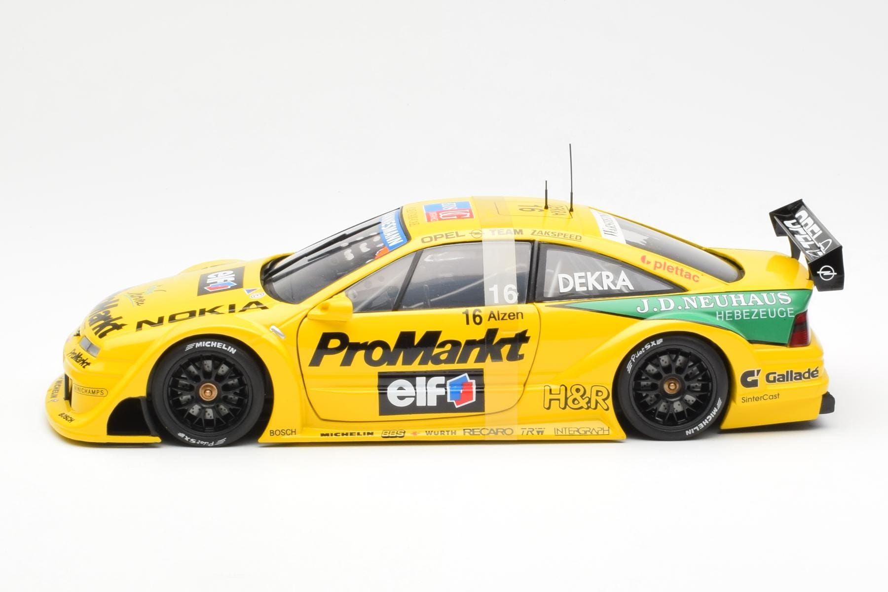 Opel Calibra #16 U. Alzen ITC 1996 UT Models 1:18 180964216 Kov – obrázek 3 z 6