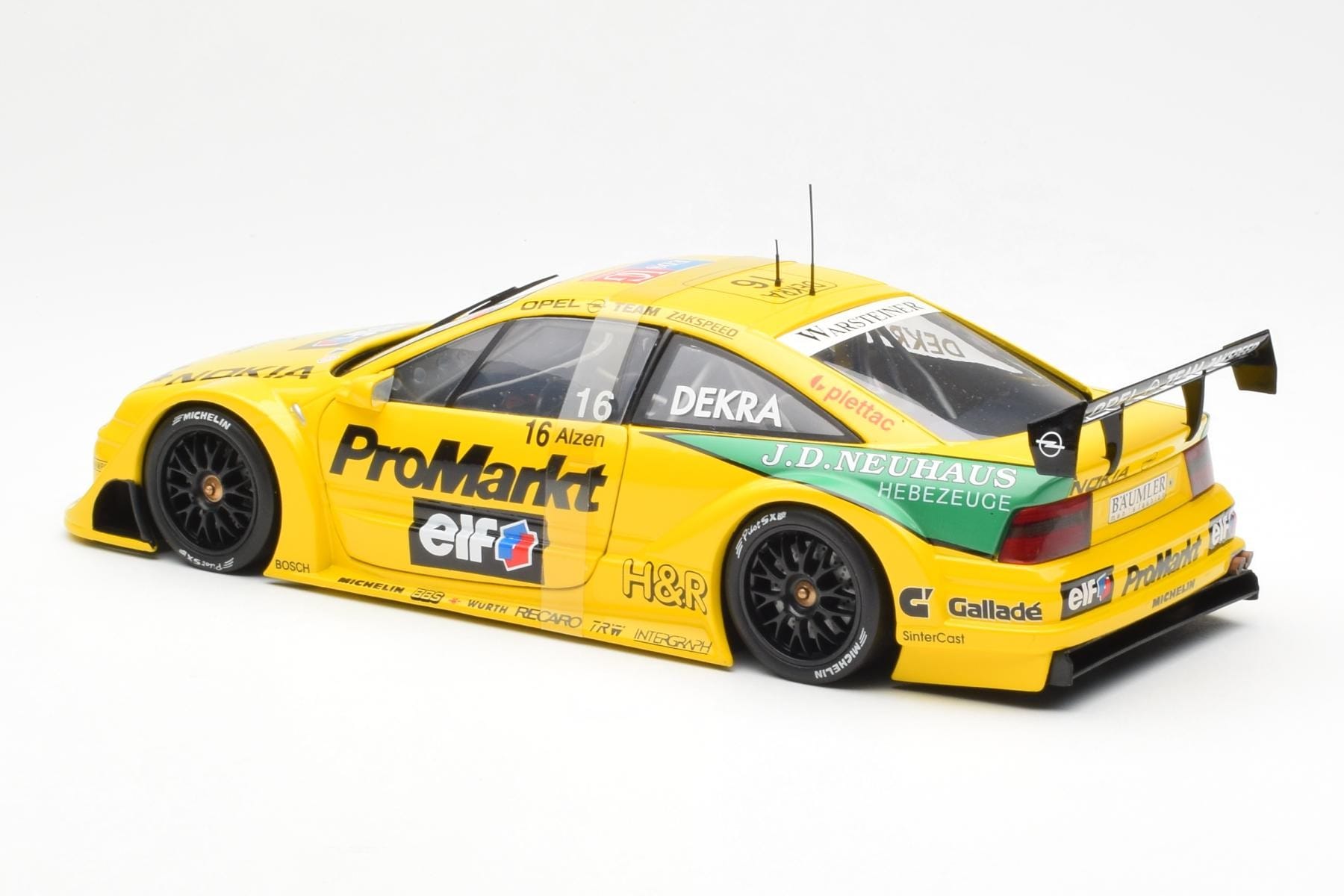 Opel Calibra #16 U. Alzen ITC 1996 UT Models 1:18 180964216 Kov – obrázek 5 z 6
