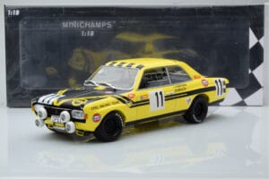 Opel Commodore A Steinmetz #11 E. von Bayern / Johansson 24 Hours of Spa 1970 Minichamps 1:18 155704611 Kov – obrázek 6 z 6
