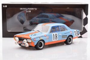 Opel Commodore A Steinmetz Gulf #18 Joossens / Byttebier 24 Hours of Spa 1971 Minichamps 1:18 155714618 Kov – obrázek 6 z 6