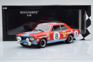 Opel Commodore A Steinmetz #8 Tuerlinx / T. Pilette 24 Hours of Spa 1972 Minichamps 1:18 155724608 Kov – obrázek 6 z 6