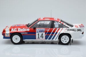 Opel Manta 400 #14 J. McRae / I. Grindrod RAC Rally 1985 IXO 1:18 18RMC098 Kov – obrázek 3 z 6