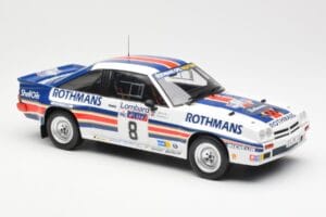 Opel Manta 400 Rothmans #8 J. McRae / I. Grindrod Lombard RAC Rally 1983 IXO 1:18 18RMC038A Kov – obrázek 4 z 6