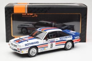 Opel Manta 400 Rothmans #8 J. McRae / I. Grindrod Lombard RAC Rally 1983 IXO 1:18 18RMC038A Kov – obrázek 6 z 6