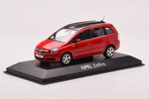 Opel Zafira B OPC Červený Minichamps 1:43 400045300 Kov – obrázek 2 z 4