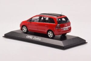 Opel Zafira B OPC Červený Minichamps 1:43 400045300 Kov – obrázek 3 z 4