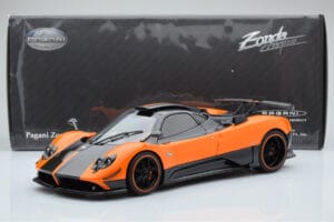 Pagani Zonda Cinque Oranžový St Tropez Almost Real 1:18 850603001 Kov – obrázek 2 z 8