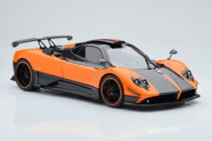 Pagani Zonda Cinque Oranžový St Tropez Almost Real 1:18 850603001 Kov – obrázek 6 z 8