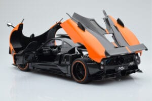 Pagani Zonda Cinque Oranžový St Tropez Almost Real 1:18 850603001 Kov – obrázek 7 z 8